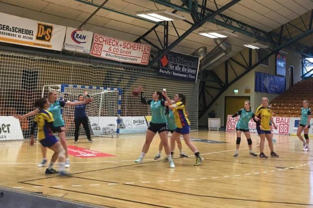 DRHV Frauen spielen gegen Wolfen DRHV Frauen spielen gegen Wolfen