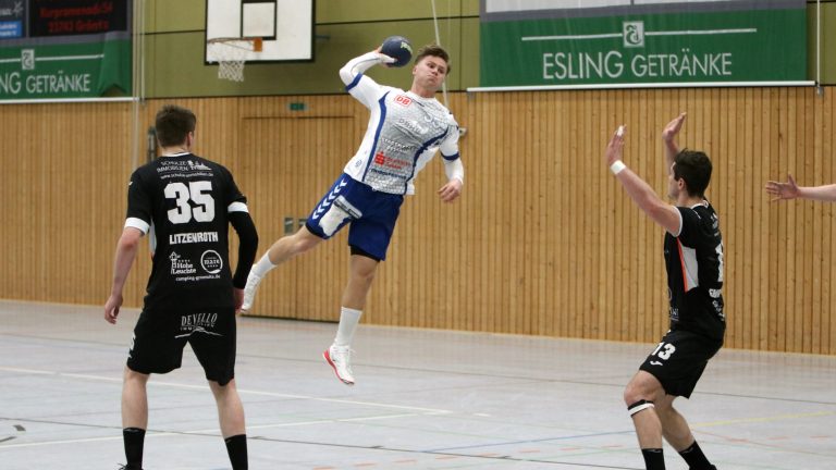 Jörn Persson beim Wurf