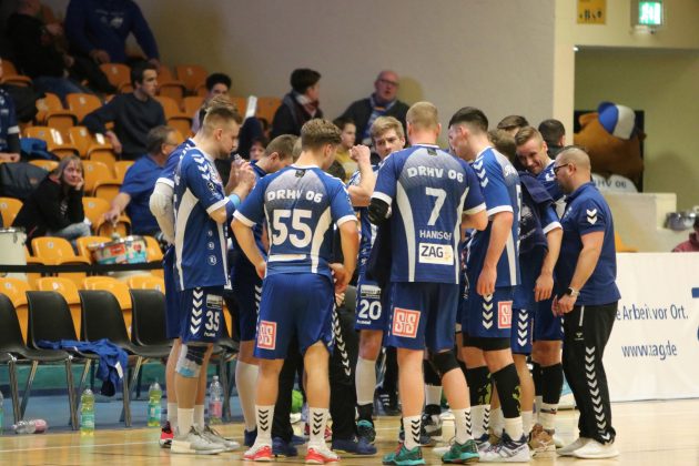 team-drhv-timeout DRHV 06 Team bei einer Auszeit