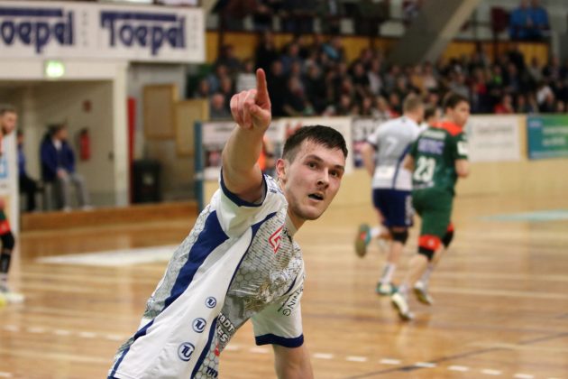 timo-löser-interview-2020 Timo Löser nach erfolgreichem Torwurf