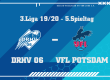 Ankündigungsbild zum Livestream DRHV - VfL Potsdam