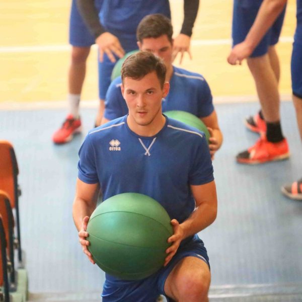 Timo Löser beim Trainingsauftakt zur Saison 2020/21