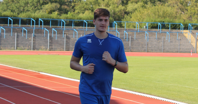 Oliver Seidler beim Lauftraining Saison 2020/21