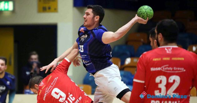 lennart-gliese-page-1120 Lennart Gliese im Spiel gegen den Wilhelmshavener HV 2020/21