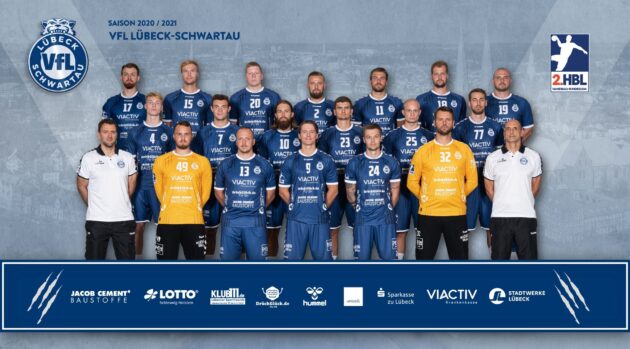 Mannschaftsfoto_Sasion_2020_2021_lübeck-schwartau Teamfoto VfL Lübeck-Schwartau Saison 2020-21