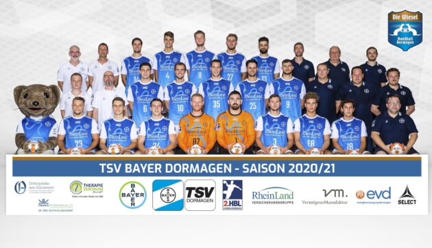 Teamfoto TSV Bayer Dormagen 2020/21
