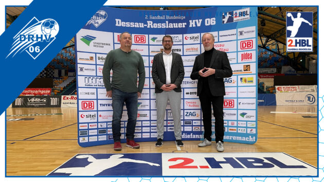 Ralf Theumer, Hubert Ernst und Sebastian Glock im März 2021