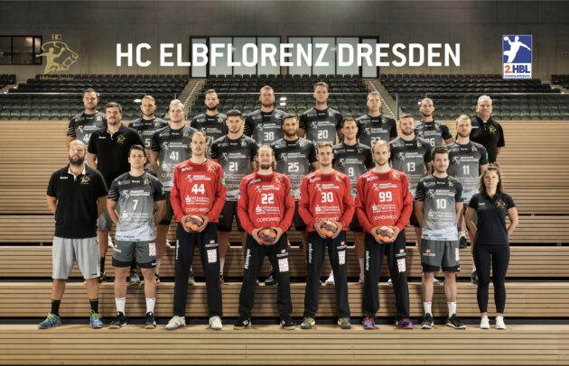 Teamfoto HC Elbflorenz Dresden Saison 2020/21