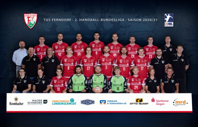 Teamfoto TuS Ferndorf Saison 2020/21