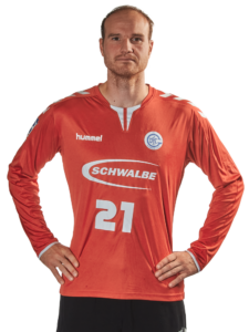 Torhüter Matthias Puhle vom VfL Gummersbach in der Saison 2020/21