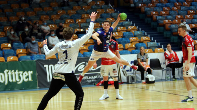 Jan Zahradníček beim Spiel gegen den HSV Hamburg Saison 2020/21