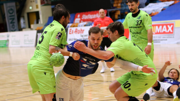 Tim Bielzer im Spiel gegen die DJK Rimpar Wölfe Saison 2020/21