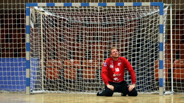 Philip Ambrosius im Spiele gegen Rimpar Saison 20211/22