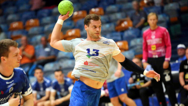 bielzer-vorbericht-rimpar-0921 Tim Bielzer im Testspiel gegen den ThSV Eisenach Saison 2021/22