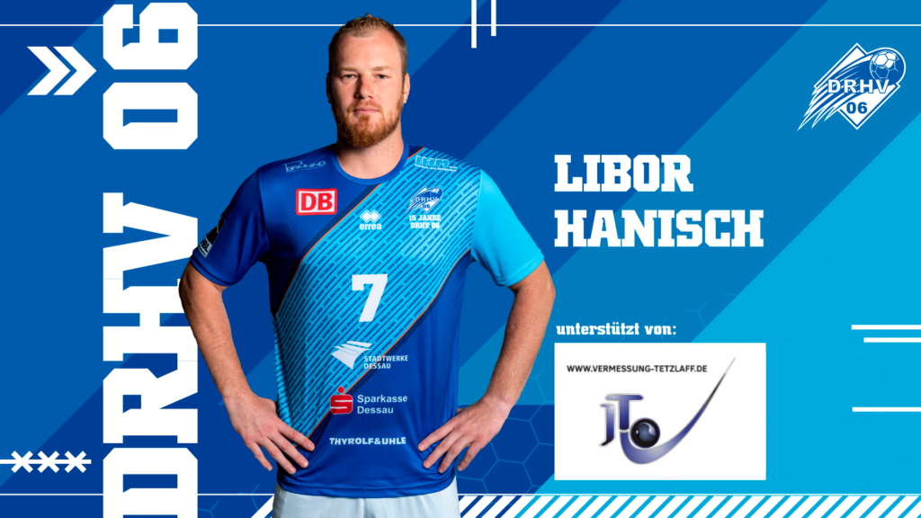 Werbebild für Spielerpatenschaften - Libor Hanisch