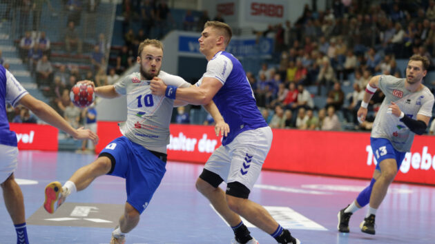 sohmann-gummersbach-0921 Vincent Sohmann im Spiel beim VfL Gummersbach Saison 2021/22