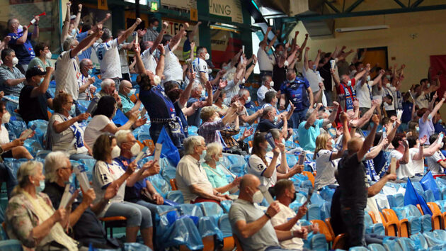 zuschauer-heimspiel-0921 Zuschauer in der Anhalt-Arena in der Saison 2020/21