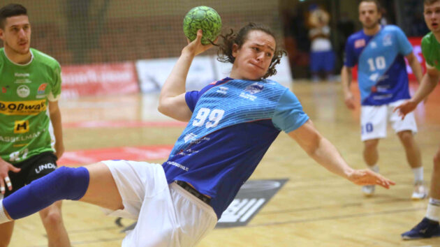 leu-eisenach-1021 Tillman Leu im Spiel gegen den ThSV Eisenach Saison 2021-22