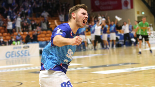 yannick-pust-eisenach-1021 Yannick-Marcos Pust im Spiel gegen den ThSV Eisenach Saison 2021/22