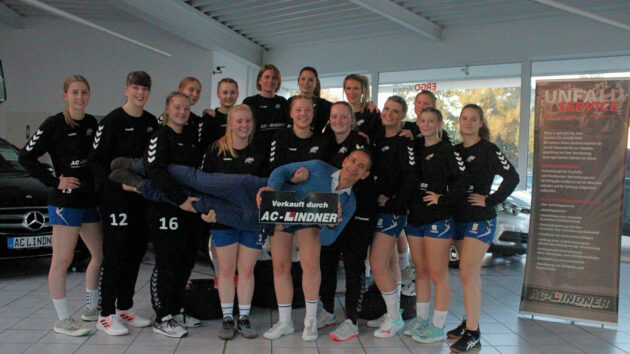 damen-aclindner-1021 DRHV-Damen beim neuen Sponsor AC Lindner Oktober 2021