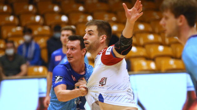 Max Emanuel im Spiel gegen den TV Großwallstadt Saison 2021-22