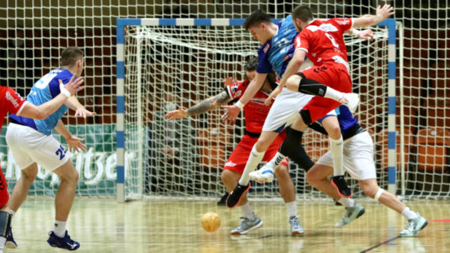 DRHV-Abwehr gegen TUSEM Essen Saison 2021-22