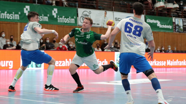 DRHV-Defensive im Spiel gegen die Rimparer Wölfe Saison 2021/22 DRHV-Defensive im Spiel gegen die Rimparer Wölfe Saison 2021/22