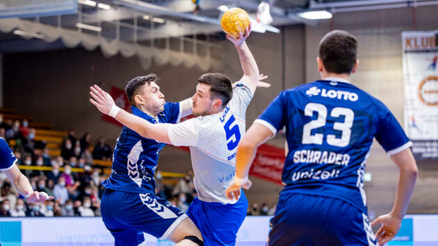 löser-lübeck-0322 Timo Löser im Spiel gegen den VfL Lübeck-Schwartau Saison 2021/22