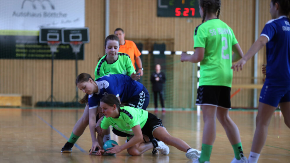 D-Jugend weiblich gegen Gräfenhainichen Saison 2021/22