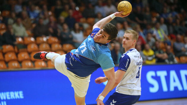 seidler-vb-hüttenberg-0522 Oliver Seidler im Spiel gegen den VfL Gummersbach Saison 2021/22