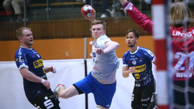 baumgart-eisenach-0522 Luka Baumgart im Spiel gegen den ThSV Eisenach Saison 2021/22