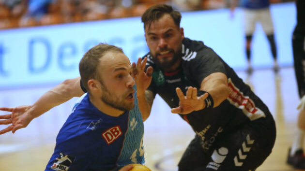 vb-coburg-0522 Vincent Sohmann im Spiel gegen den ASV Hamm-Westfalen Saison 2021/22