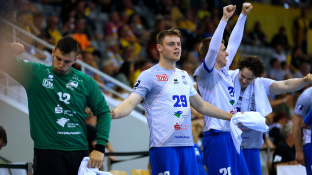 vb-ems-nordhorn-0522 DRHV-Bank im Spiel gegen den HSC 2000 Coburg Saison 2021/22