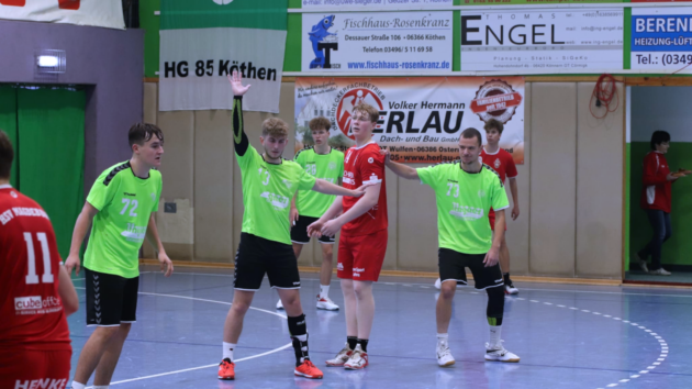 JSpG vs. HSV Magdeburg männliche A-Jugend gegen den HSV Magdeburg