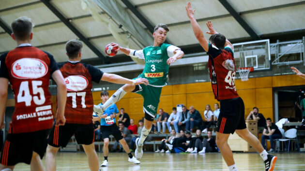 paul-bones-zweitspielrecht-1022 Paul Bones im Trikot der DHfK Leipzig Saison 2022/23