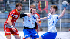 Malvin Haeske und Tillman Leu im Spiel gegen TuSEM Essen Saison 2022/23