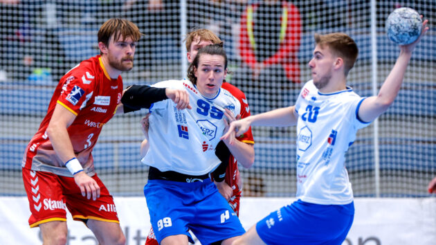 Malvin Haeske und Tillman Leu im Spiel gegen TuSEM Essen Saison 2022/23