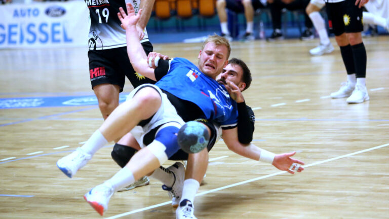 vorbericht-essen-1022 Patrick Gempp im Spiel gegen den TuS N-Lübbecke (DHB-Pokal) Saison 2022/23