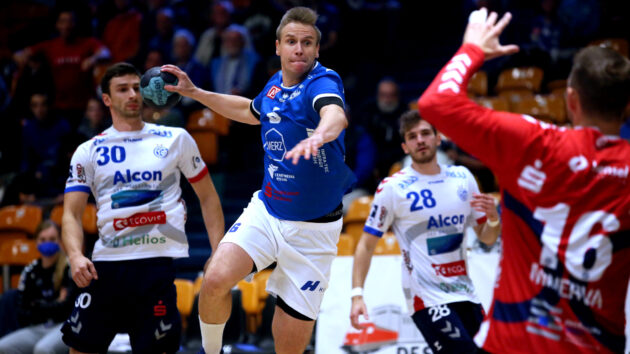 Jakub Hrstka gegen den TV Großwallstadt Saison 2022/23