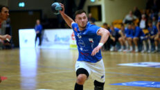 Timo Löser im Spiel gegen den HBW Balingen-Weilstetten Saison 2022/23