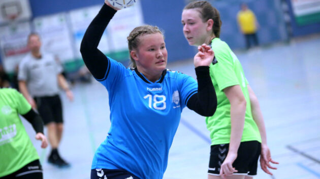 spielbericht-juniorteam-1122 Tine Parusel im Trikot der Mini-Wölfe in der Saison 2022/2023