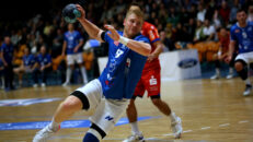 Patrick Gempp im Spiel gegen den HBW Balingen-Weilstetten Saison 2022/23