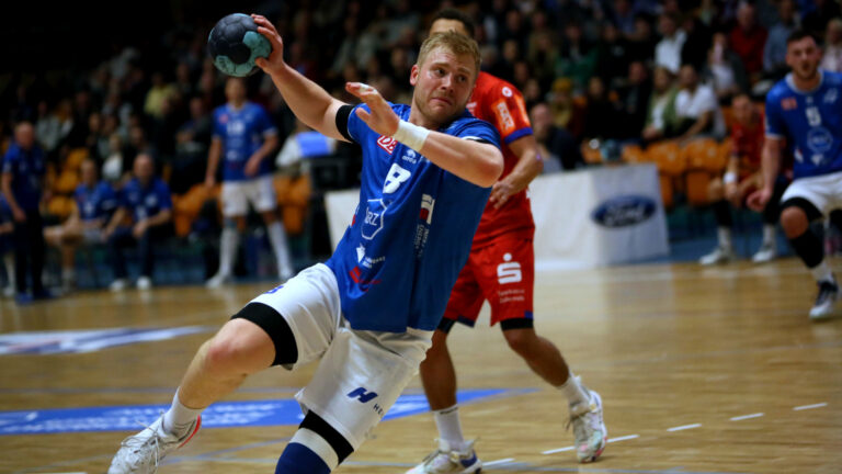 vorbericht-eisenach-1122 Patrick Gempp im Spiel gegen den HBW Balingen-Weilstetten Saison 2022/23