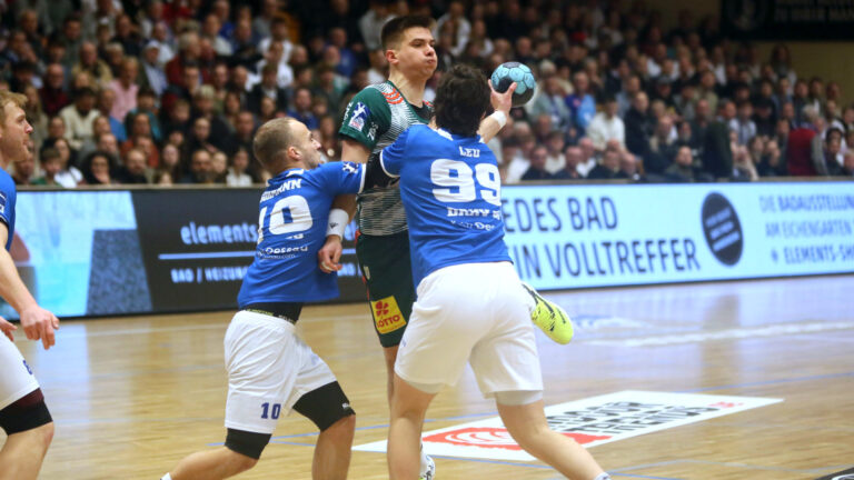 spielbericht-hannover-1222 DRHV-Defensive im Pokalspiel gegen den TSV Hannover-Burgdorf Saison 2022/23