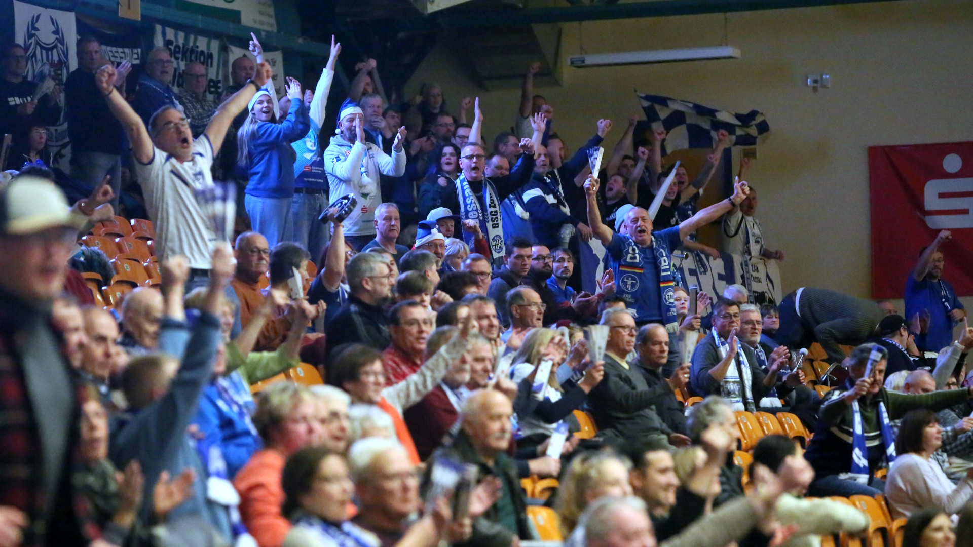 Highlight-Spiel zum Jahresende in der Anhalt-Arena