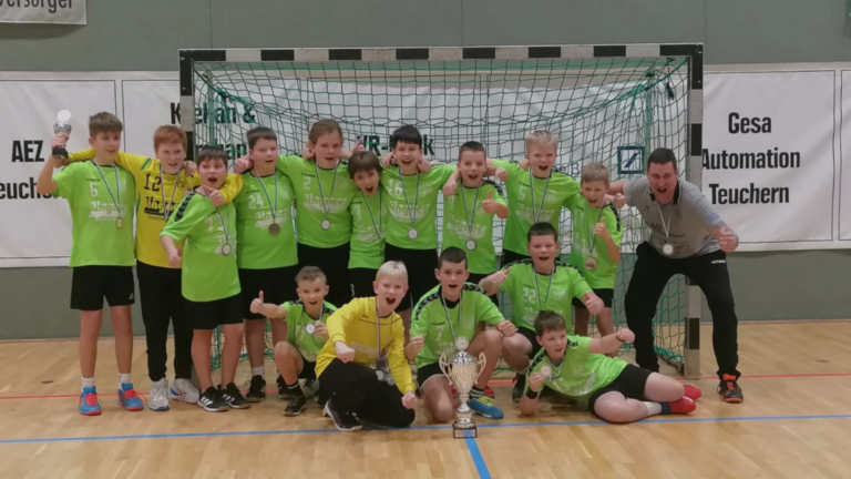 männliche D-Jugend beim Burgenlandturnier 2023