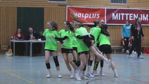 Landesmeisterschaft-weiblich-C-Jugend weibliche C-Jugend in der Saison 2022/2023 bei der Landesmeisterschaft in Halle