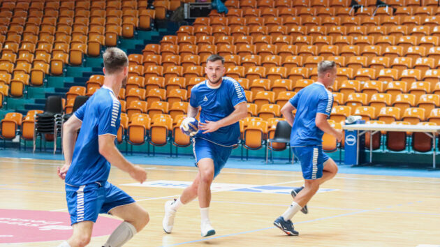 auftakt-0723 Timo Löser beim Trainingsauftakt Saison 2023/24