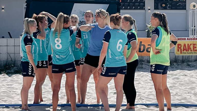DRHV-Damen beim Sparkassen-Beach-Cup 2023 in Barleben