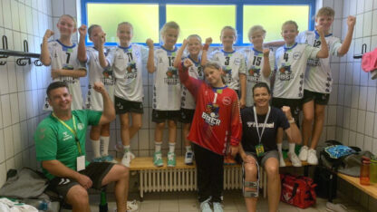 Weibliche E-Jugend der JSpG Kühnau/DRHV06 in der Saison 2023/2024